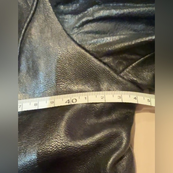 Arden B Lamb Leather Jacket - Picture 14 of 15